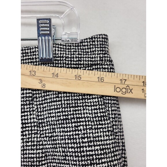 CHARTER CLUB WOMEN'S PANTS SIZE 10 BLACK WHITE PULL ON SLACKS CASUAL LADIES - Picture 5 of 11
